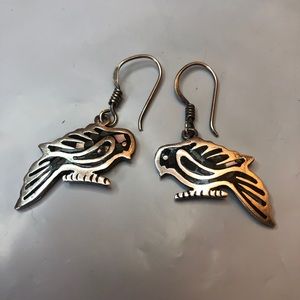 Vintage silver 925 earrings